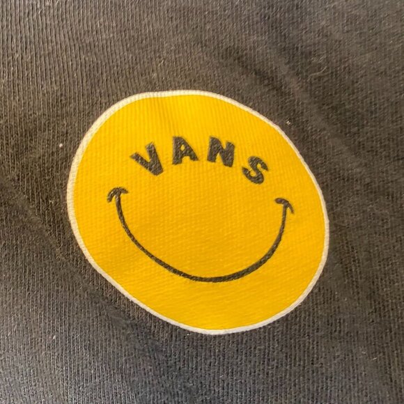 Vans Mens T-Shirt Medium Short Sleeve Black Off The Wall Graphic Tee Casual - Picture 4 of 8